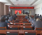沙湾市组织观看“乡村振兴担当作为好支书访谈”网络直播