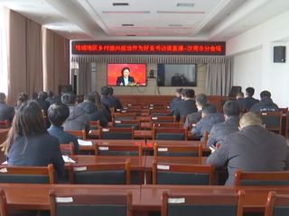 沙湾市组织观看“乡村振兴担当作为好支书访谈”网络直播