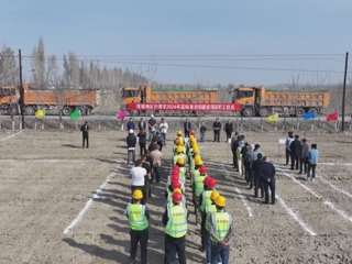沙湾市2024年高标准农田建设项目开工