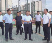 沙湾市委书记曾梁调研督导城市建设和管理工作