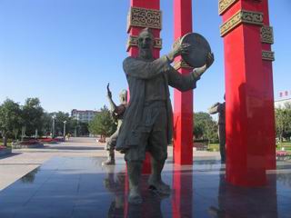 团结广场一角