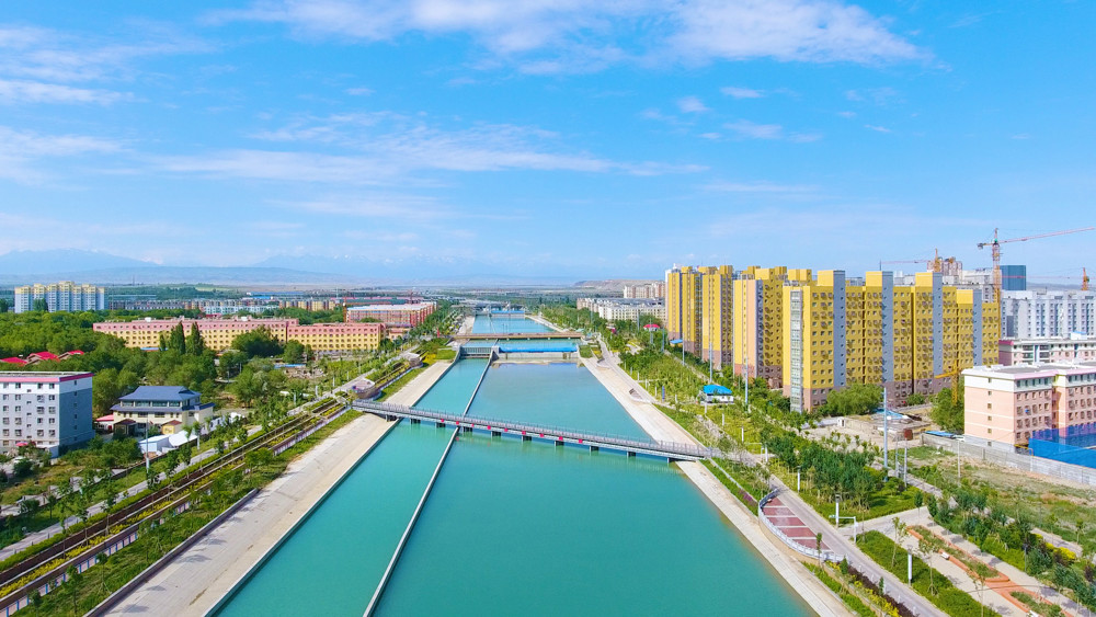 沙湾景观河