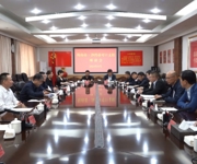 鞍山市党政代表团来沙湾市考察调研对口援疆工作
