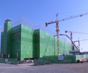 沙湾市农产品批发市场火热施工中