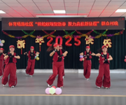 桃园街道体育场路社区：迎新春“群众村晚”欢乐多
