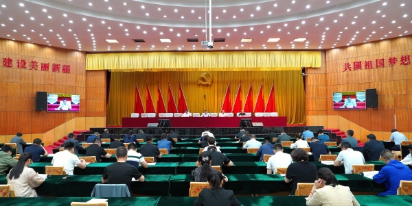 沙湾市召开创建全国民族团结进步示范市动员大会