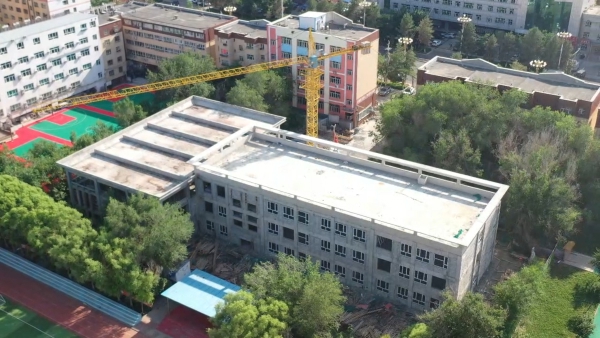 加大教育投入 沙湾市两所学校建设项目加速推进 预计8月底交付使用