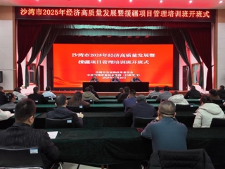 实干争先 向“新”而行 | 沙湾市2025年经济高质量发展暨援疆项目管理培训班开班