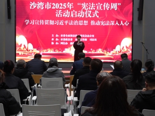沙湾市举行2025年“宪法宣传周”活动启动仪式