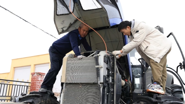 沙湾市全力推进农机检修 筑牢春耕生产 “硬支撑”