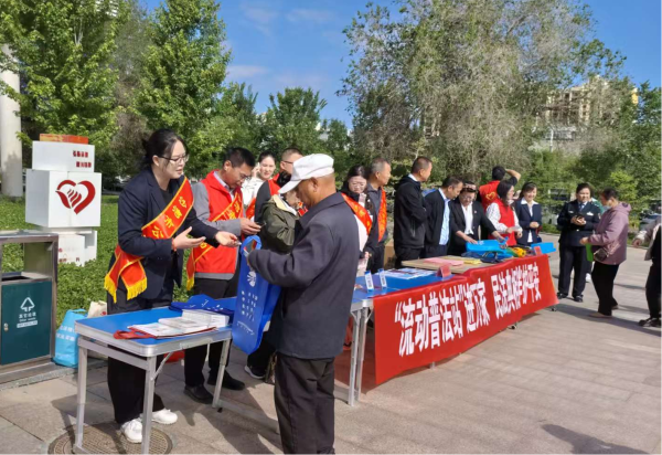 沙湾市司法局：聚焦普法强基主业 做实安全法治暖心宣传