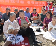 沙湾市西戈壁镇：马背载书香 文化润牧区