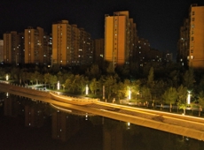 能力提升·奋进争先丨景观河亮化提质升级 点亮沙湾市民夜间幸福生活