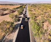 新动能加载百分之百 | 沙博公路改扩建项目进入油面摊铺冲刺阶段 预计近期全线通车